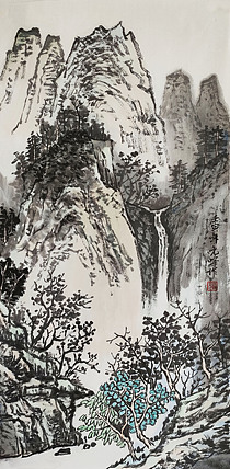 天津美院 包头市美协会员 李元峰