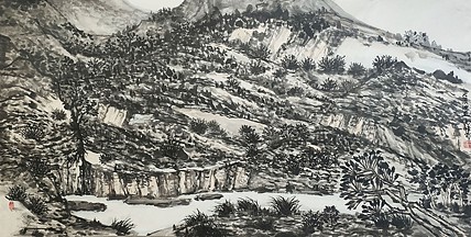 天津美院 包头市美协会员 李元峰