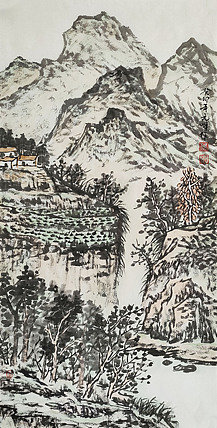 天津美院 包头市美协会员 李元峰