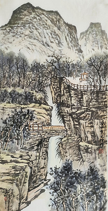 天津美院 包头市美协会员 李元峰