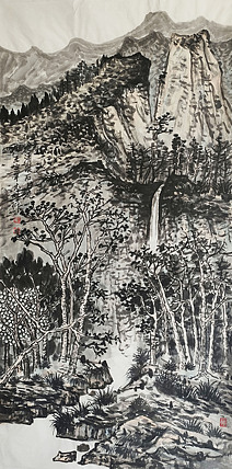 天津美院 包头市美协会员 李元峰