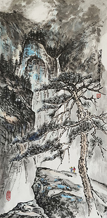 天津美院 包头市美协会员 李元峰