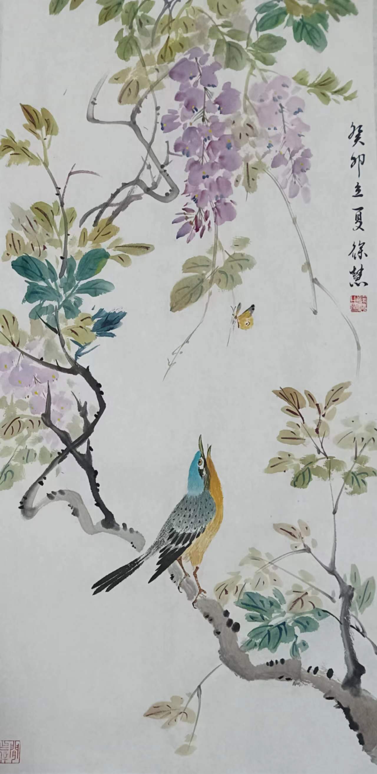 扫码购买68*34*1徐慧·国画当代花鸟画家 徐慧 精品国画花鸟rmb100.