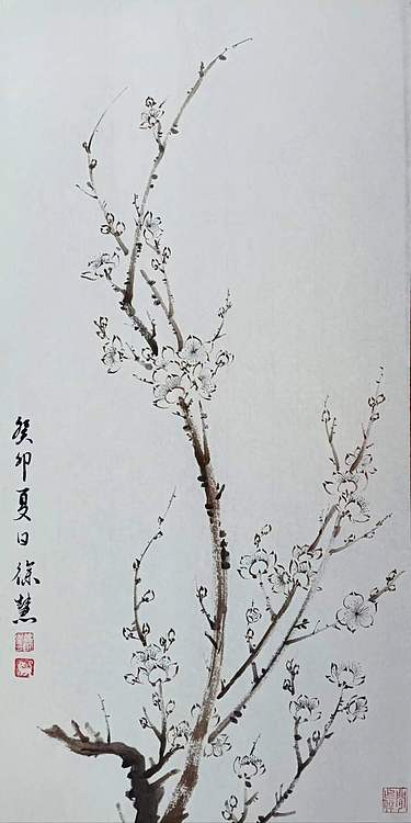当代花鸟画家 徐慧 精品国画花鸟