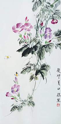 当代花鸟画家 徐慧 精品国画花鸟