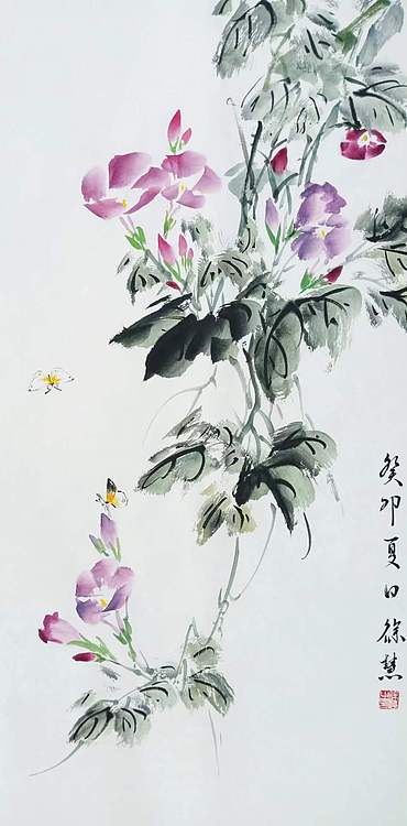 当代花鸟画家 徐慧 精品国画花鸟