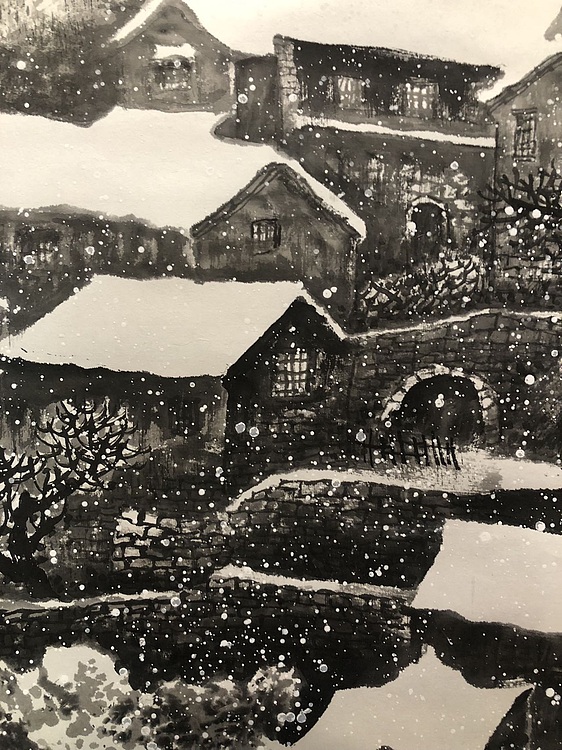 中美协画家 北京名家 赵景岩水墨精品