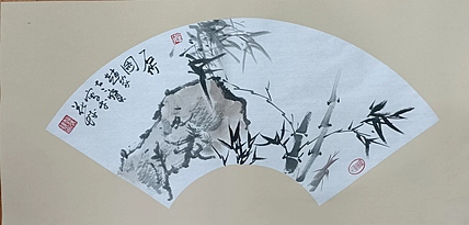 清心斋主 石竹图