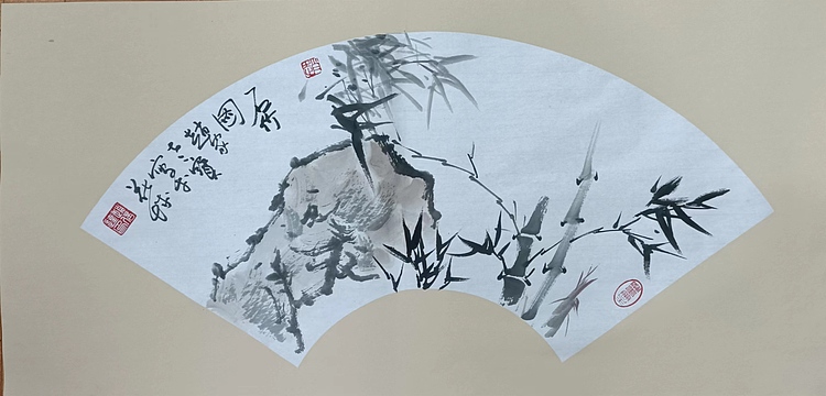 清心斋主 石竹图