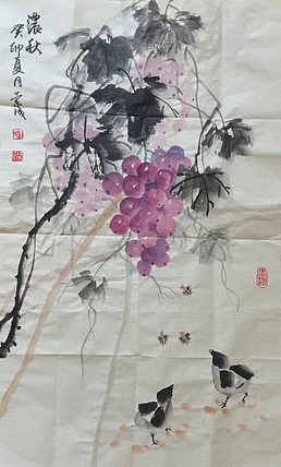 静翰墨缘 中国工艺美协会员  国家一级美术师  董兰成