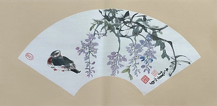 清心斋主 紫藤