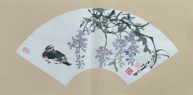 清心斋主 紫藤