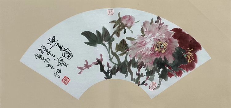 清心斋主 迎春图