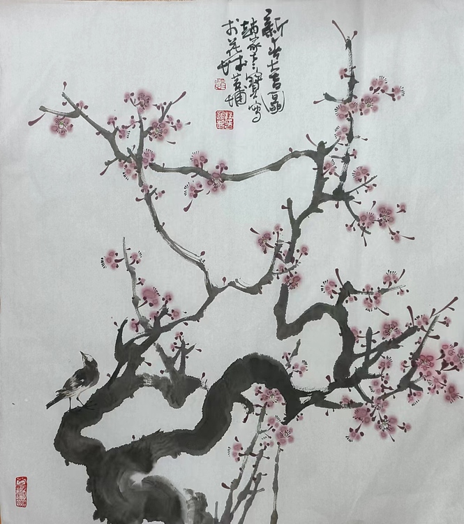 清心斋主 新春大吉图