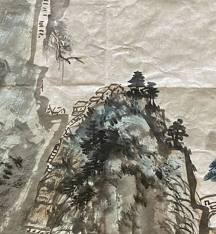 李红英 《松亭远山》