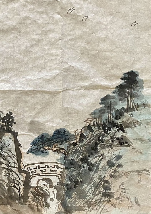 李红英 《松亭远山》