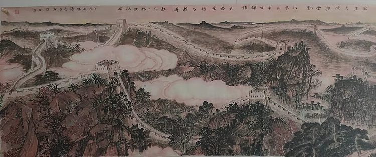赵东方 万里长城祥云飘