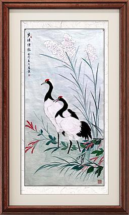 苏颖 芦塘倩影240