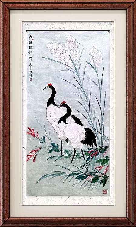 苏颖 芦塘倩影240