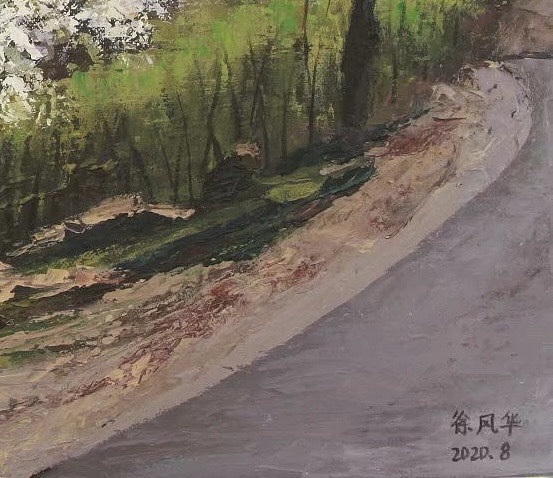 徐风华 梨花盛开之八