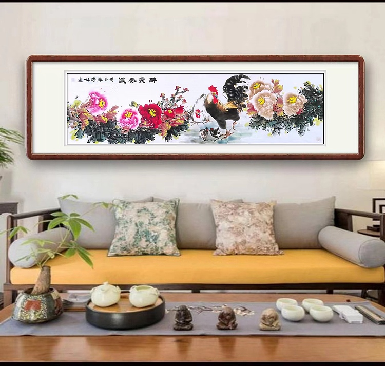 高晓林 （4162）国家一级美术师，江苏省美协会员《醉赏花浓》