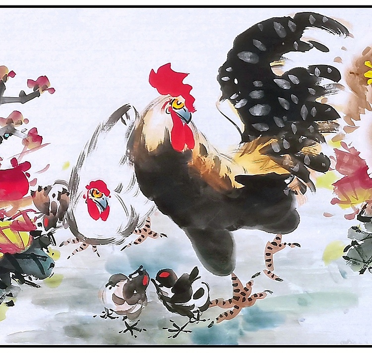 高晓林 （4162）国家一级美术师，江苏省美协会员《醉赏花浓》