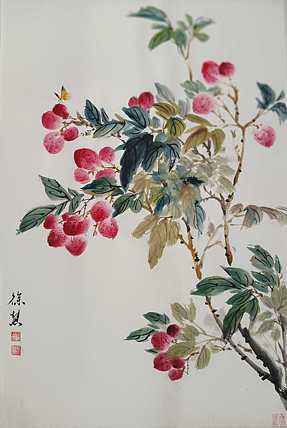 当代花鸟画家 徐慧 精品国画花鸟