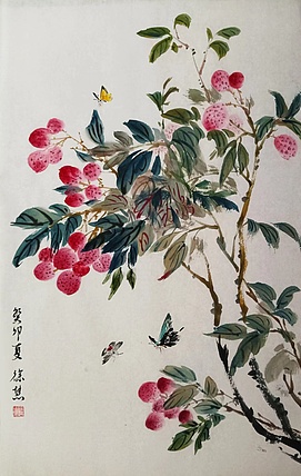 当代花鸟画家 徐慧 精品国画花鸟