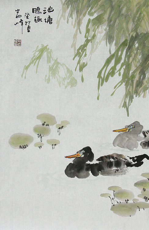 中央民族大学特聘画家 孙岩峰 国画