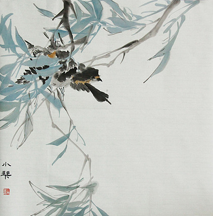 青年潜力 美女艺术家 卢小琴