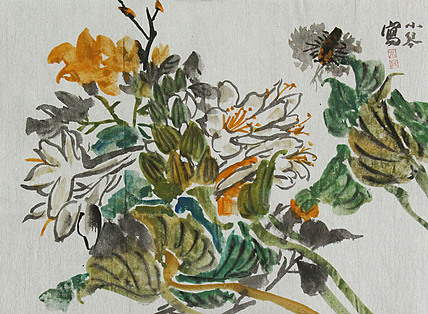 青年潜力 美女艺术家 卢小琴