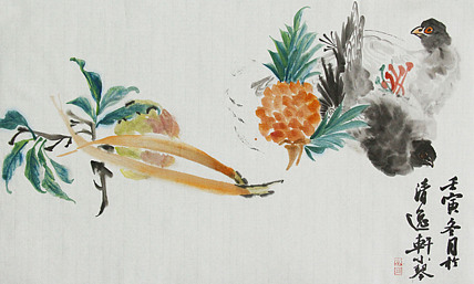 青年潜力 美女艺术家 卢小琴