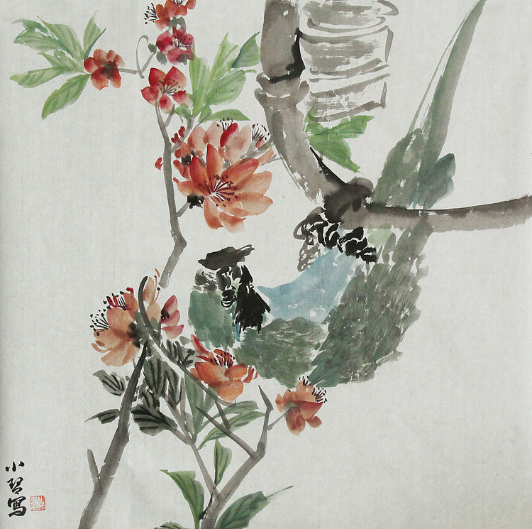 青年潜力 美女艺术家 卢小琴