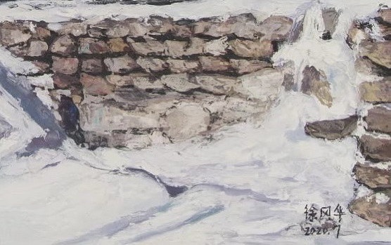 徐风华 核伙沟雪景系列之五