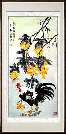 苏颖 五月枇杷满树金250
