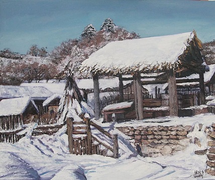 徐风华 核伙沟雪景系列之五
