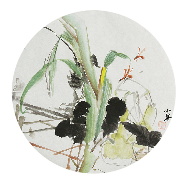 青年潜力 美女艺术家 卢小琴