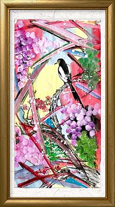 苏颖 新中国画雀上枝头257