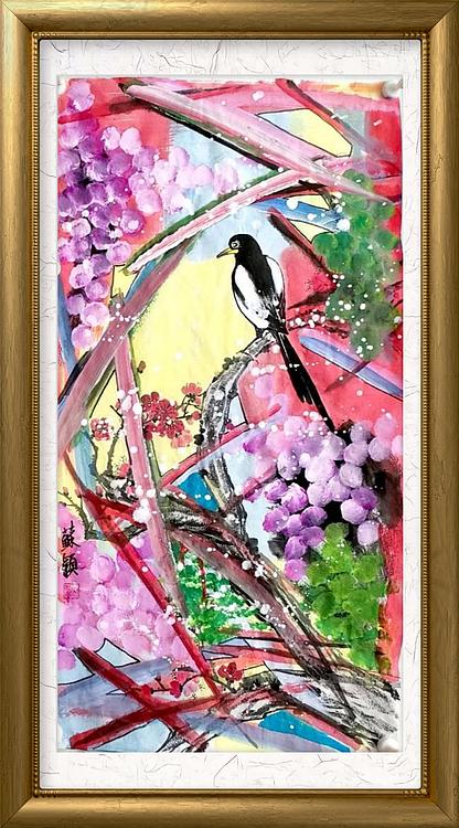 苏颖 新中国画雀上枝头257