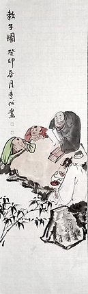 甘肃省美术家协会会员 当代著名人物画家 包辽成