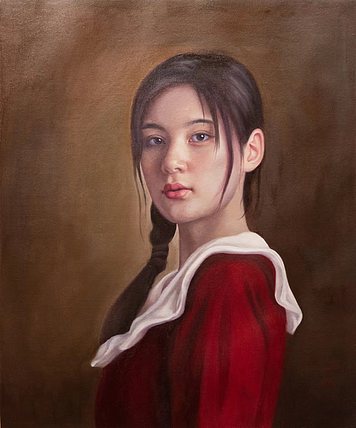 吴军国 红衣女孩