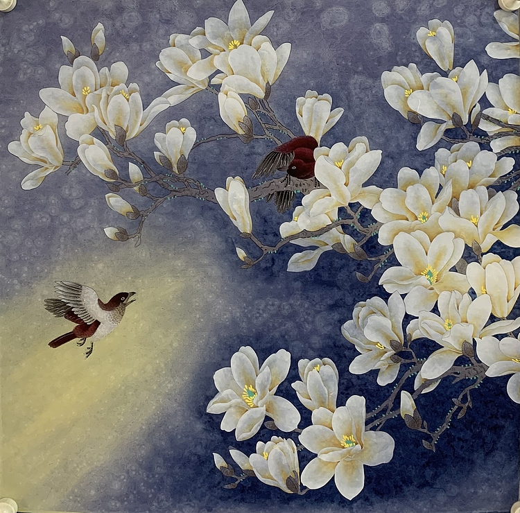 著名工笔画家 王振兴 精品国画