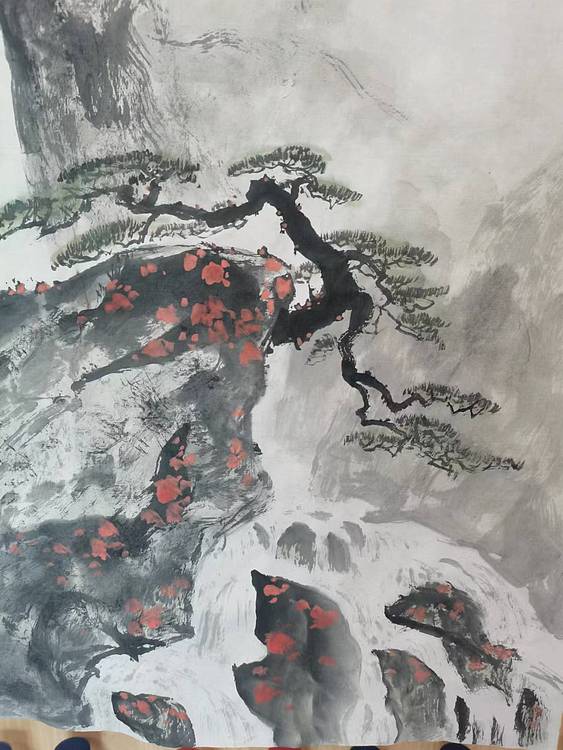 秦广宁 泉声带雨