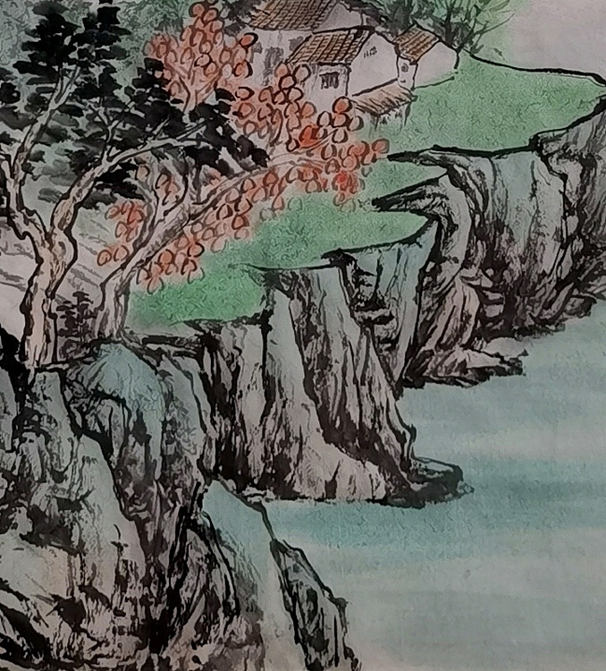 周植筠 碧水云天