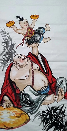 高兴 福寿双全