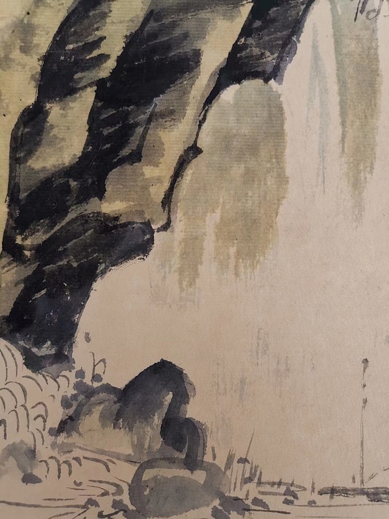 无 山水小品《七月既望，泛舟湖上》