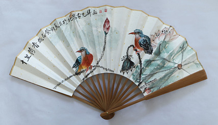 中国美术家协会会员 李克祥（带合影）