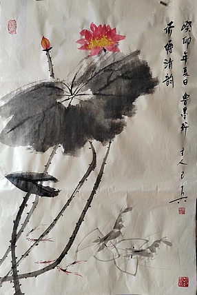 静心虾屋主人 中国书画家协会会员司卫兵