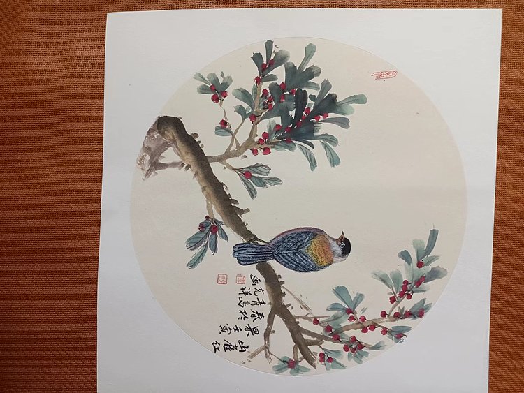 翱翔 山雀红果
