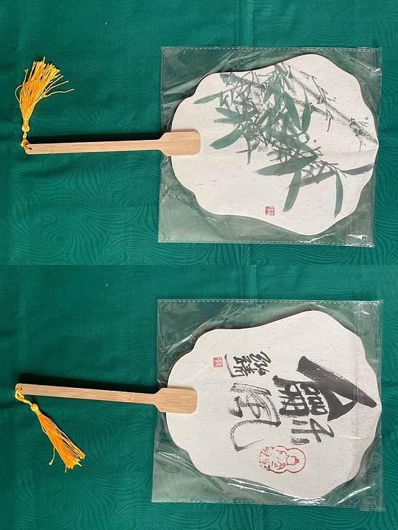 中国书画收藏家协会会员 泓靖 团扇